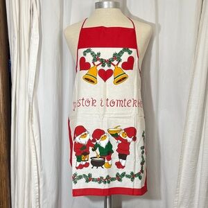 Christmas apron